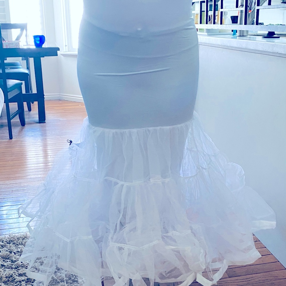 Mermaid petticoat or bridal slip/crinoline